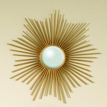  9.90663 - Mini Sunburst Mirror-Gold